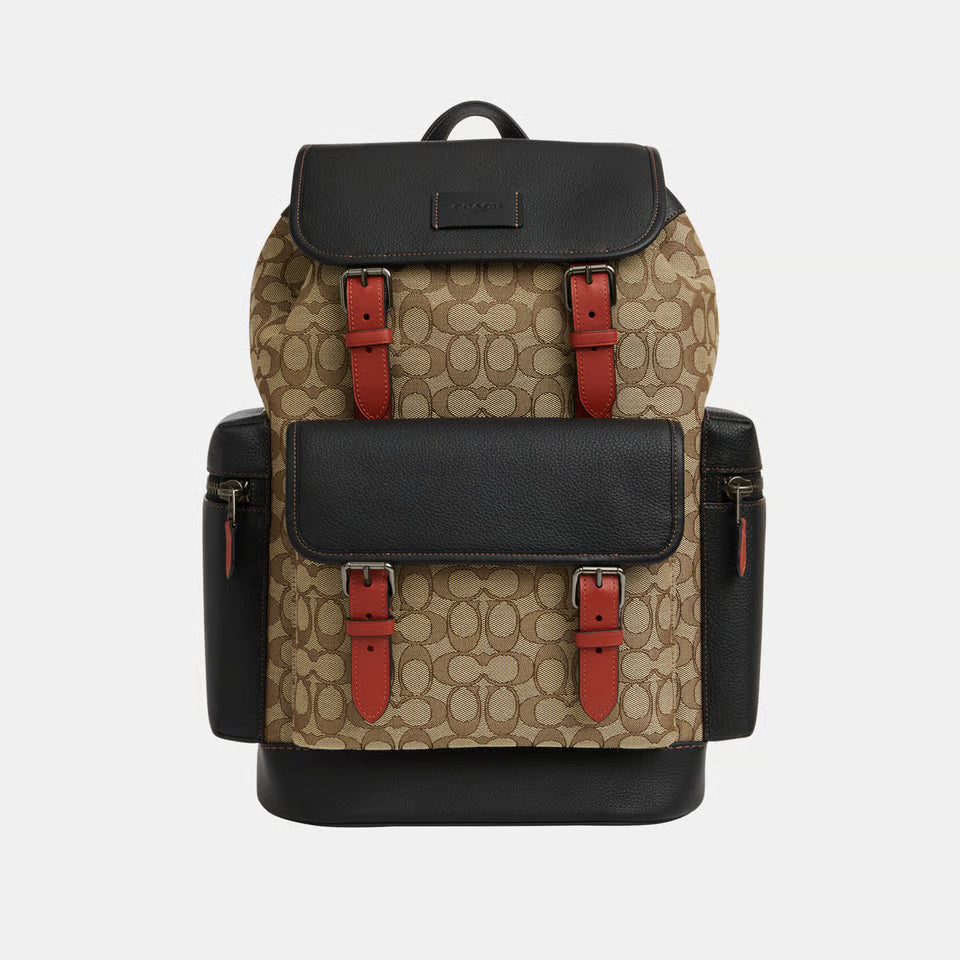 Sprint Backpack In Signature Jacquard