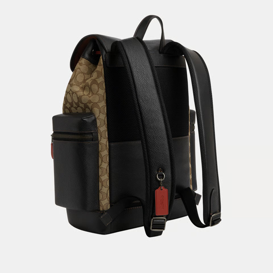 Sprint Backpack In Signature Jacquard